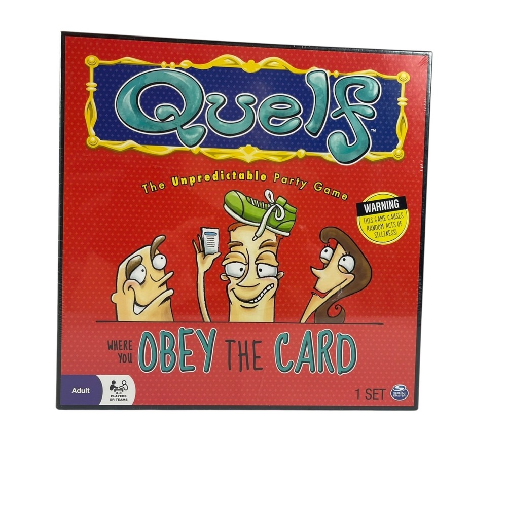Quelf Board Game Spinmaster